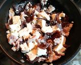 青梅塩麹漬け豚肉と生きくらげの炒り豆腐 作り方7写真