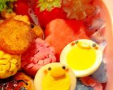 お弁当に♡簡単可愛いうずらぺんぎん作り方1写真