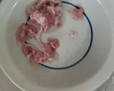 お一人様簡単洋風ウスターキムチ味根菜青椒肉絲風作り方3写真