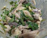 ぶりと菊菜の酢味噌和え作り方6写真