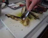 焼き茄子と練りごまペーストのパスタ作り方3写真