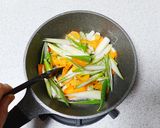 牡蠣と白葱のパパッと炒め作り方3写真
