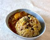 今日のカレーは！ターメリック雑穀ご飯作り方4写真