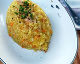 炊き込みこんにゃく米のツナカレーピラフ作り方7写真