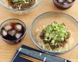 簡単☆牛肉しぐれのさっぱり冷やしうどん作り方3写真