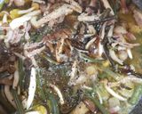 山菜の和風パスタ作り方4写真
