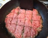 合挽き肉のサイコロステーキ作り方4写真