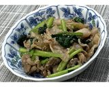 豚肉と小松菜のにんにく醤油炒め★動画あり作り方15写真