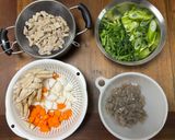 野菜たっぷりわが家のもつ煮込み作り方1写真
