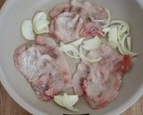 豚肉と玉ねぎの味噌にんにく炒め作り方2写真