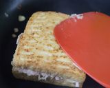 チーズイン♡厚揚げとツナのお好み焼き風作り方2写真