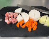 ☆簡単３工程☆醤油麹の旨みたっぷりスープ作り方1写真