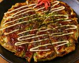 【大葉大量消費】青じそのお好み焼き作り方7写真