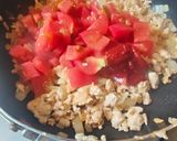 簡単🌟鶏ひき肉とトマトのチーズリゾット作り方5写真