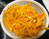フードドライヤーでドライ柚子🍊天日干し🆗作り方4写真