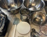 ココアシフォンケーキ18センチ型作り方1写真