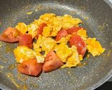 簡単！トマ🍅タマ🥚中華炒め😃作り方2写真