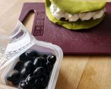 レンジ1分☆余ったお節☆黒豆でスイーツ作り方3写真