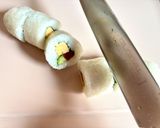Xmas恵方巻にもライスペーパー巻き寿司作り方8写真