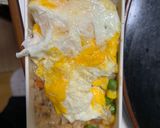 レンジシシリアンライス味オムライス弁当作り方15写真