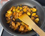mなすと薄切り豚肉の酢豚風作り方6写真