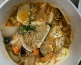 ゴロゴロ野菜と魚肉ソーセージ中華風炒煮風作り方17写真