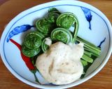 こごみの胡麻マヨ和え作り方6写真