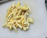 今日の副菜！小松菜ともやし油揚げの辛子和え作り方1写真