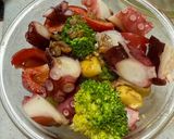 タコと新じゃがのアンチョビドレッシング作り方5写真