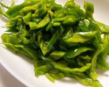 超簡単!シャキシャキピーマンの中華風和え作り方3写真