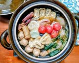 しいたけのエビ詰めおでん作り方4写真