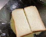 簡単レンチン⭐︎ハムチーズフレンチトースト作り方3写真