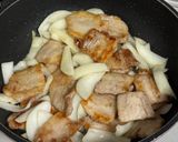 子供向け★豚バラの甘酢ポーク丼作り方2写真
