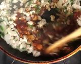 きゅうりと鶏胸ひき肉のタコライス風！作り方6写真