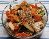 ささみと白菜のうま塩しょうが炒め作り方11写真