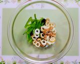 今日の夕飯混ぜて簡単小松菜竹輪味噌マヨネーズ和え作り方4写真