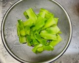 ブロッコリーの茎まで🥦作り方3写真