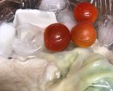 ねぎポン酢で♪海鮮と鶏肉の冷やし鉢作り方12写真