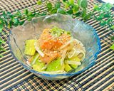 和えるだけ★アボカドとサーモンのわさび醤油レモン作り方6写真