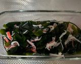 ワカメとカニカマの酢の物作り方4写真