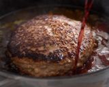 丸ごとチーズIN🧀ハンバーグ作り方10写真