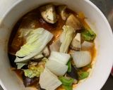 根菜茄子白菜オイトマト炒飯味温野菜サラダ作り方17写真