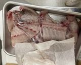 魚のカマ・アラの塩焼き作り方1写真