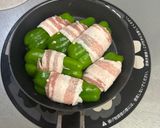 ワンパンで♪ピーマンの肉巻きチーズ作り方4写真