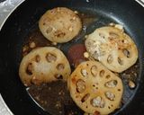 ちょっぴりスパイシーな蓮根はさみ焼き作り方6写真