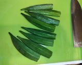 オクラの豚肉巻き作り方1写真