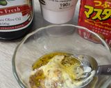 西条柿とブロッコリーとベーコンのマスタード和え♪作り方4写真