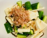 きゅうりと山芋のもずく酢和え作り方4写真