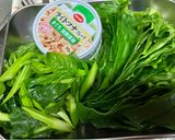 つる紫とツナの味噌マヨネーズ和え作り方1写真