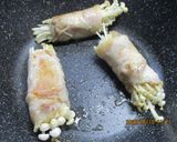 甘ダレえのき肉巻きおかず😋♪作り方2写真